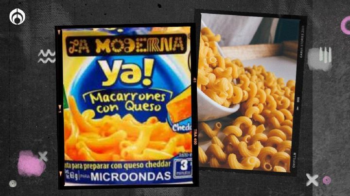 ¿Qué tan buenos son los macarrones con queso de La Moderna? Esto dice Profeco