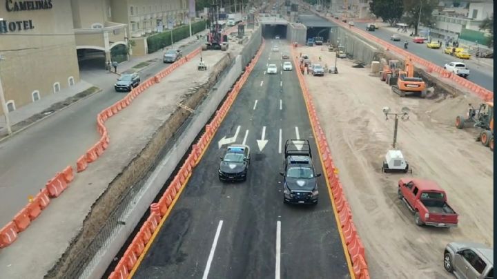 Paseo 5 de Febrero: paso inferior en Av. Zaragoza abierto en su totalidad en junio