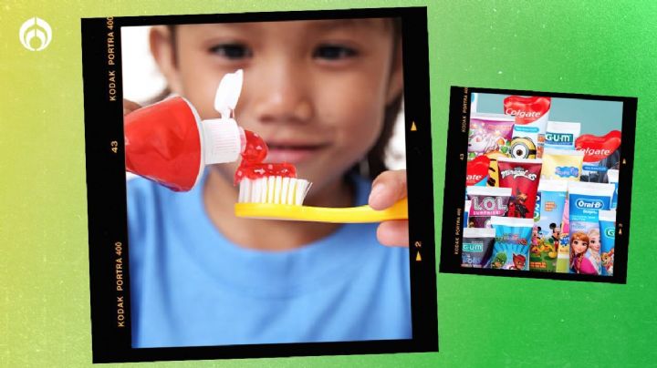 La pasta de dientes para niños más económica y recomendada por Profeco