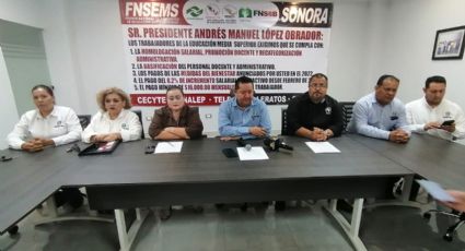 Amenazan Cecytes y Conalep con paro nacional; cerrarán 65 escuelas en Sonora