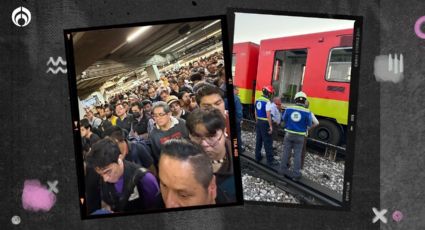 Y con este calorón: Línea 9 del Metro tiene retrasos de 40 minutos por revisión en Pantitlán