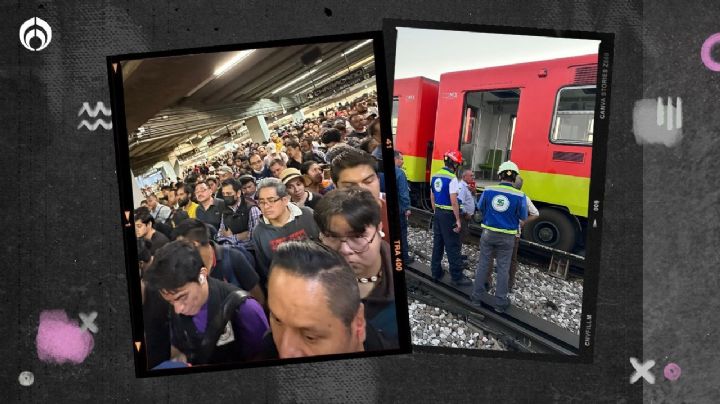 Y con este calorón: Línea 9 del Metro tiene retrasos de 40 minutos por revisión en Pantitlán