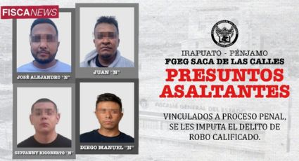 Detienen a banda de asaltantes con 51 celulares robados de una casa de empeño en Irapuato