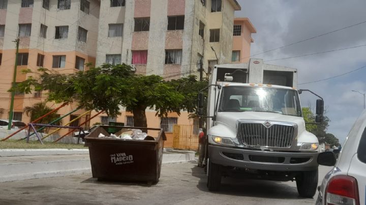 Se implantará horario nocturno en recolección de basura ante ola de calor en Madero