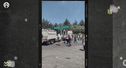 Comuneros liberan circulación de la México-Cuernavaca tras ¡5 horas de bloqueo!