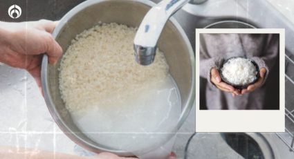 ¿Cómo se debe  lavar el arroz? Esto dicen los expertos