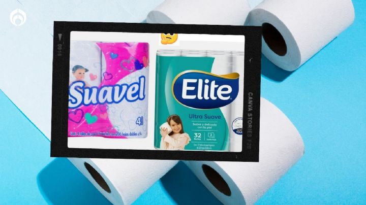 Suavel vs, Elite, ¿qué papel de baño es mejor, según Profeco?