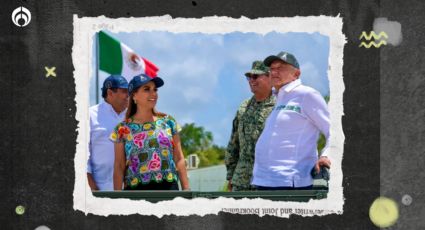 AMLO y Mara Lezama supervisan magnas obras en Quintana Roo