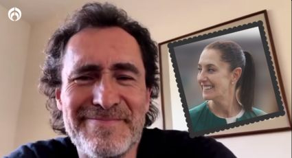 Demián Bichir asegura que "México se vería muy guapo" con Sheinbaum como presidenta