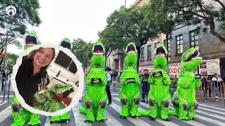 (VIDEO) Protestan contra ‘Jurassic Plan’: piden a la Corte anular Plan B de AMLO