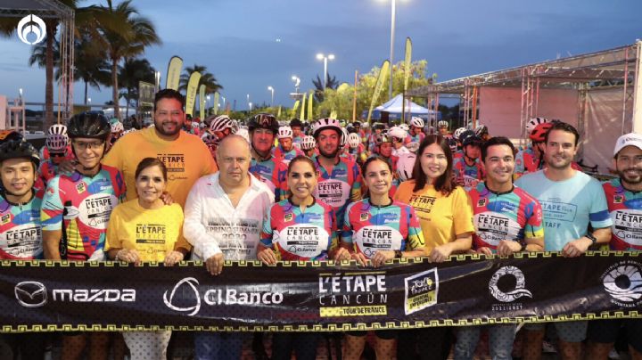 Mara Lezama inauguró L’etape Cancún de la Tour de France 2023