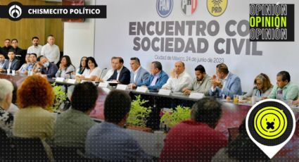 PAN, PRI y PRD imitan a Morena... y se les riega el tepache