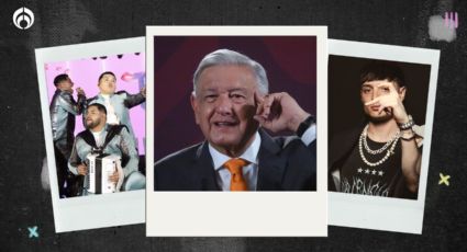 AMLO quiere que los jóvenes escuchen a Grupo Firme y no a Peso Pluma