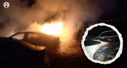 (FOTOS) Calcinan autos BMW: sujeto les prende fuego en agencia de Culiacán