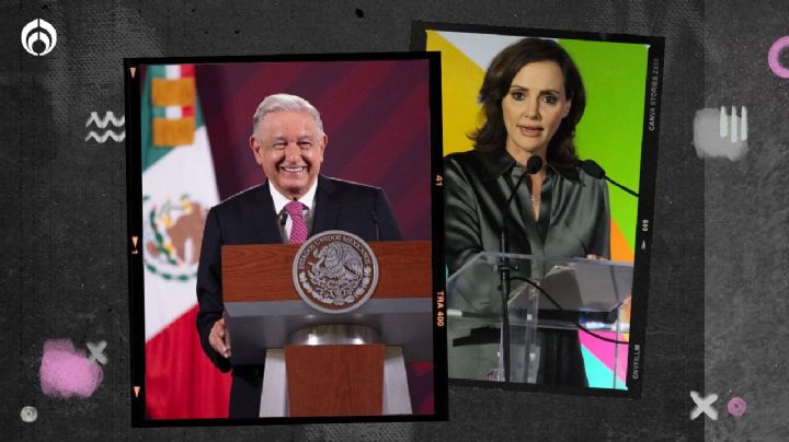 Y AMLO insiste: oposición ya tiene candidato... y Lilly Téllez se dio cuenta de que no es ella