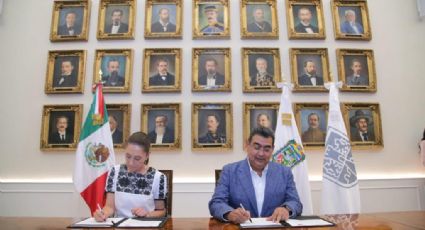 Puebla y la CDMX se 'unen' para progresar juntos: Sergio Salomón Céspedes