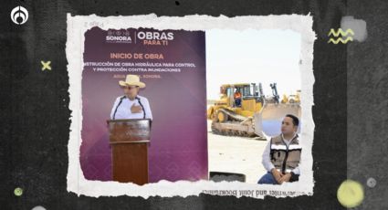 Alfonso Durazo resalta construcción de obra hidráulica para controlar inundaciones