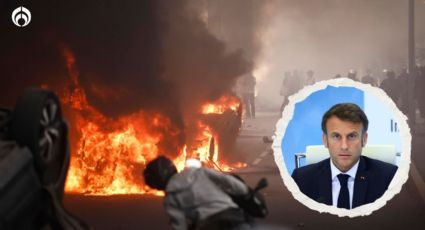 'Que no salgan', pide Macron a padres para que sus hijos no participen en las protestas