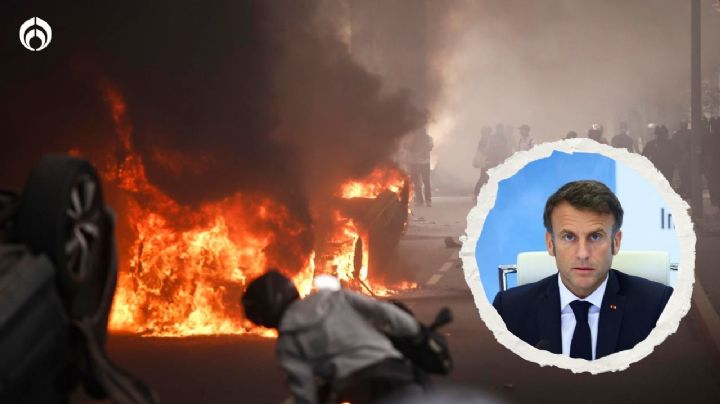 'Que no salgan', pide Macron a padres para que sus hijos no participen en las protestas