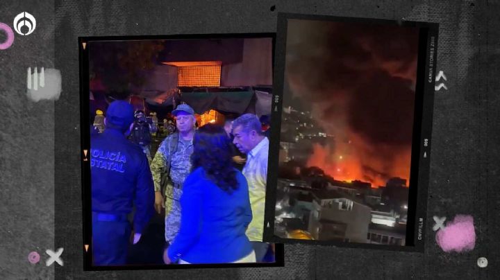 (VIDEOS) Incendio ‘devora’ mercado de Acapulco: llamas gigantes dañan 570 locales