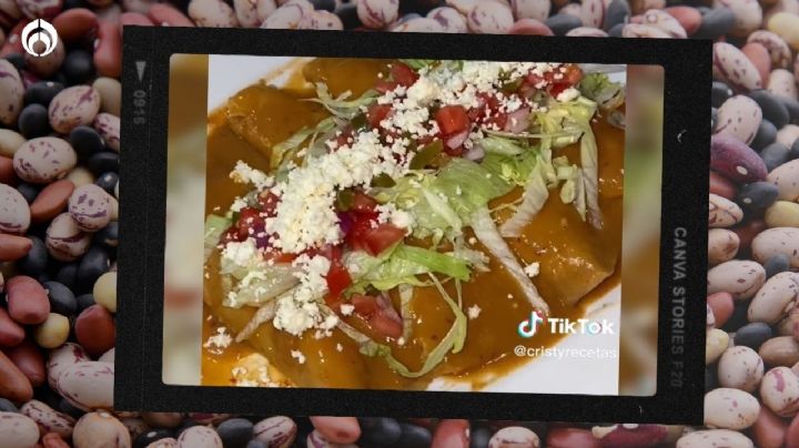 La receta viral para hacer enfrijoladas que se apoderó de TikTok