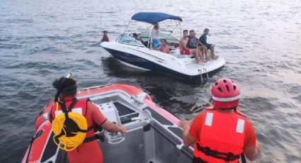 Un WhatsApp les salvó la vida; personal naval resacató a 9 personas que quedaron a la deriva