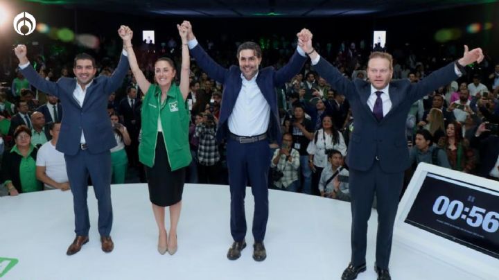 Claudia Sheinbaum clausuró la Convención Nacional del PVEM