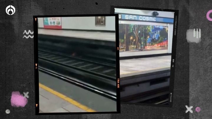 (VIDEO) ¡Fuego en el Metro! Reportan llama en vías de San Cosme; esto ocurrió