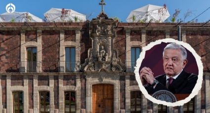 AMLO come con integrantes del Consejo Mexicano de Negocios en el Museo Kaluz