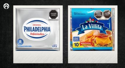 Philadelphia vs. La Villita: ¿Cuál queso amarillo es mejor, según Profeco?