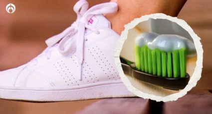 Con estos 3 ingredientes caseros deja tus tenis rechinando de blancos