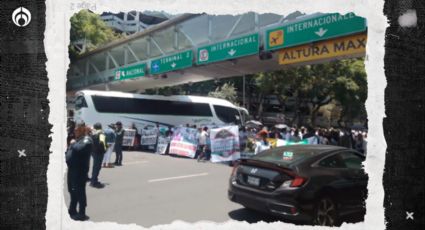 Levantan bloqueo del AICM: Manifestantes pedían permitir peleas de gallos y tauromaquia (VIDEO)