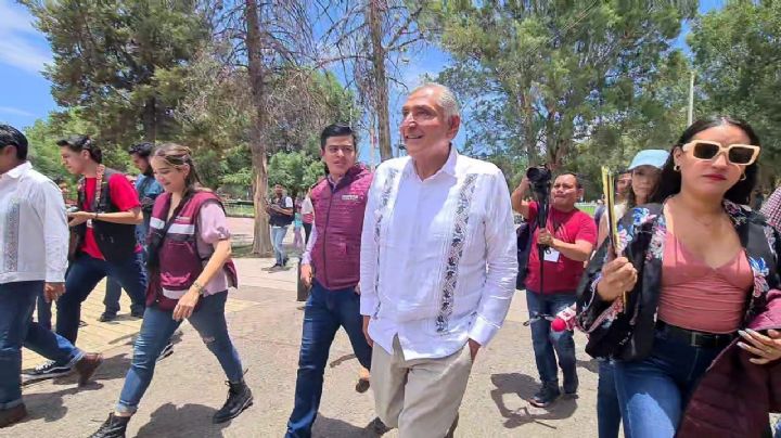 Adán Augusto López en su visita a Durango habla sobre su buena relación con el actual gobernador