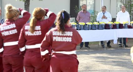 Protegen a trabajadores ante ola de calor en Escobedo NL