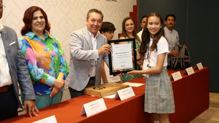 Premia Gobierno de Sonora a ganadores de la Olimpiada del Conocimiento Infantil 2023.