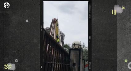 (VIDEO) Susto en Six Flags: ¿falló la Medusa con pasajeros dentro?