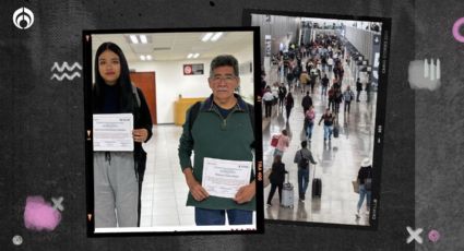 Trabajador encuentra en basura del AICM miles de dólares y euros... ¡y los regresa!