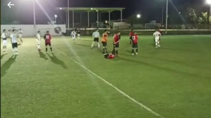 (VIDEO) Asesinan a entrenador de fútbol en pleno partido en Cajeme, Sonora