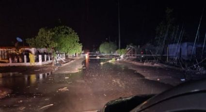 Tormenta de arena en Guaymas dejó nueve casas en pérdida total