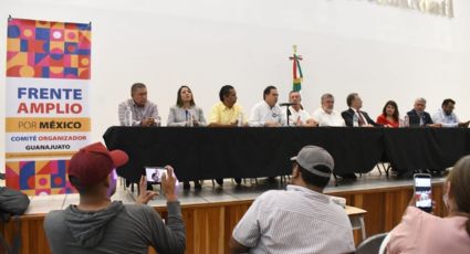 Instalan en Guanajuato el comité organizador de Frente Amplio por México