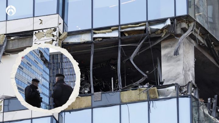 Ataque a Rusia: drones ucranianos impactan 2 edificios en Moscú (FOTOS)
