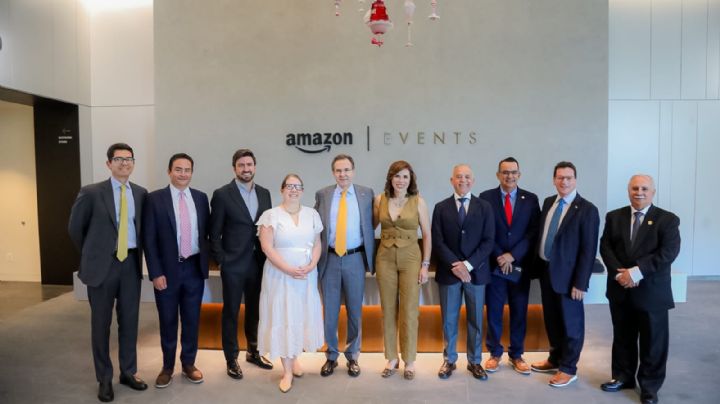 Gobernadora de BC firma convenio con Amazon para impulsar a PyMES