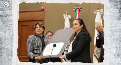 ¡Es oficial! (VIDEO) Delfina Gómez recibe constancia de mayoría como gobernadora del Edomex