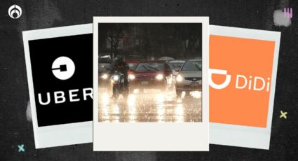 Uber y DiDi 'se cuelgan' de Tlaloc: cuestan 'un ojo de la cara' por lluvias en CDMX