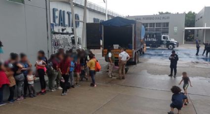 Rescatan a cien personas y 26 niños migrantes ecuatorianos en Sonora