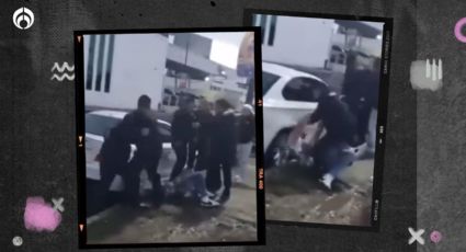 (VIDEO) Guardias de un bar dan golpiza a jóvenes en Pachuca