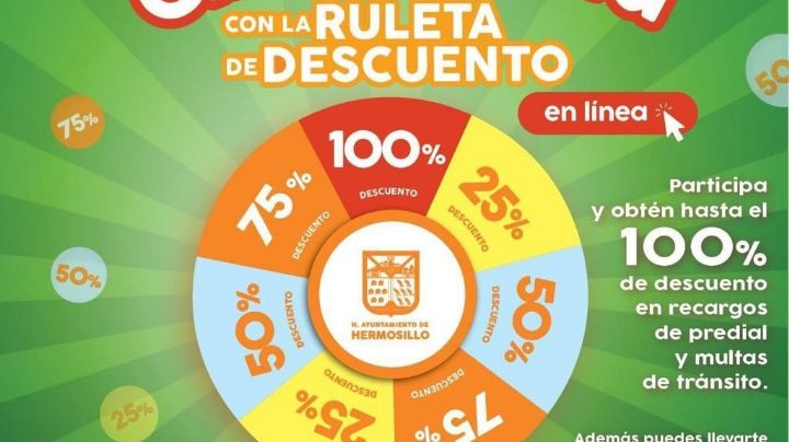 Continúan los atractivos descuentos en contribuciones municipales en Hermosillo