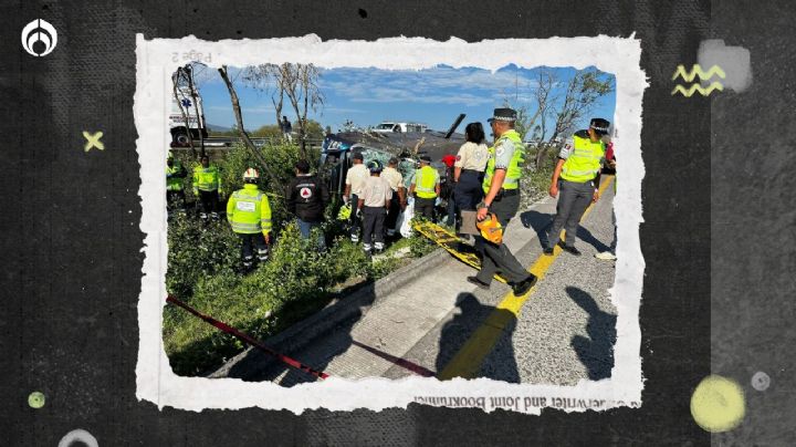 Volcadura en la México-Querétaro deja 7 personas sin vida