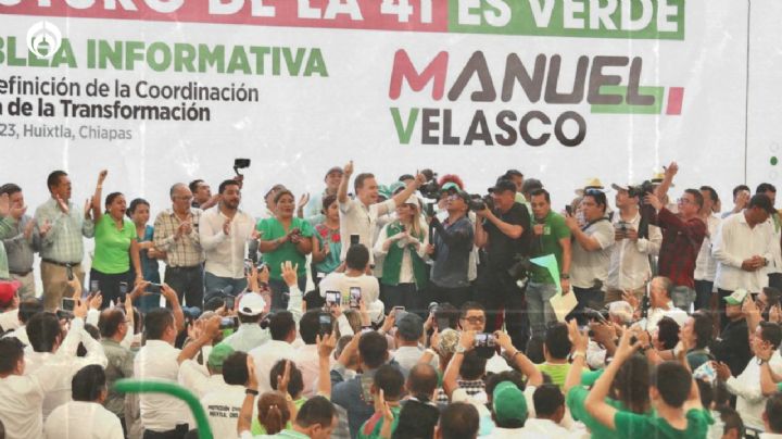 “Un chiapaneco debe continuar la transformación del país”: Manuel Velasco