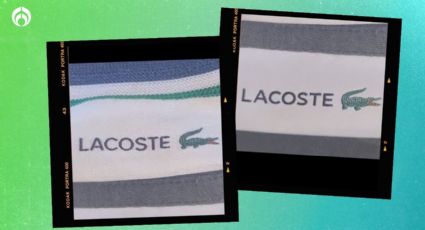 Lacoste: 3 rasgos para identificar una playera original de una clon